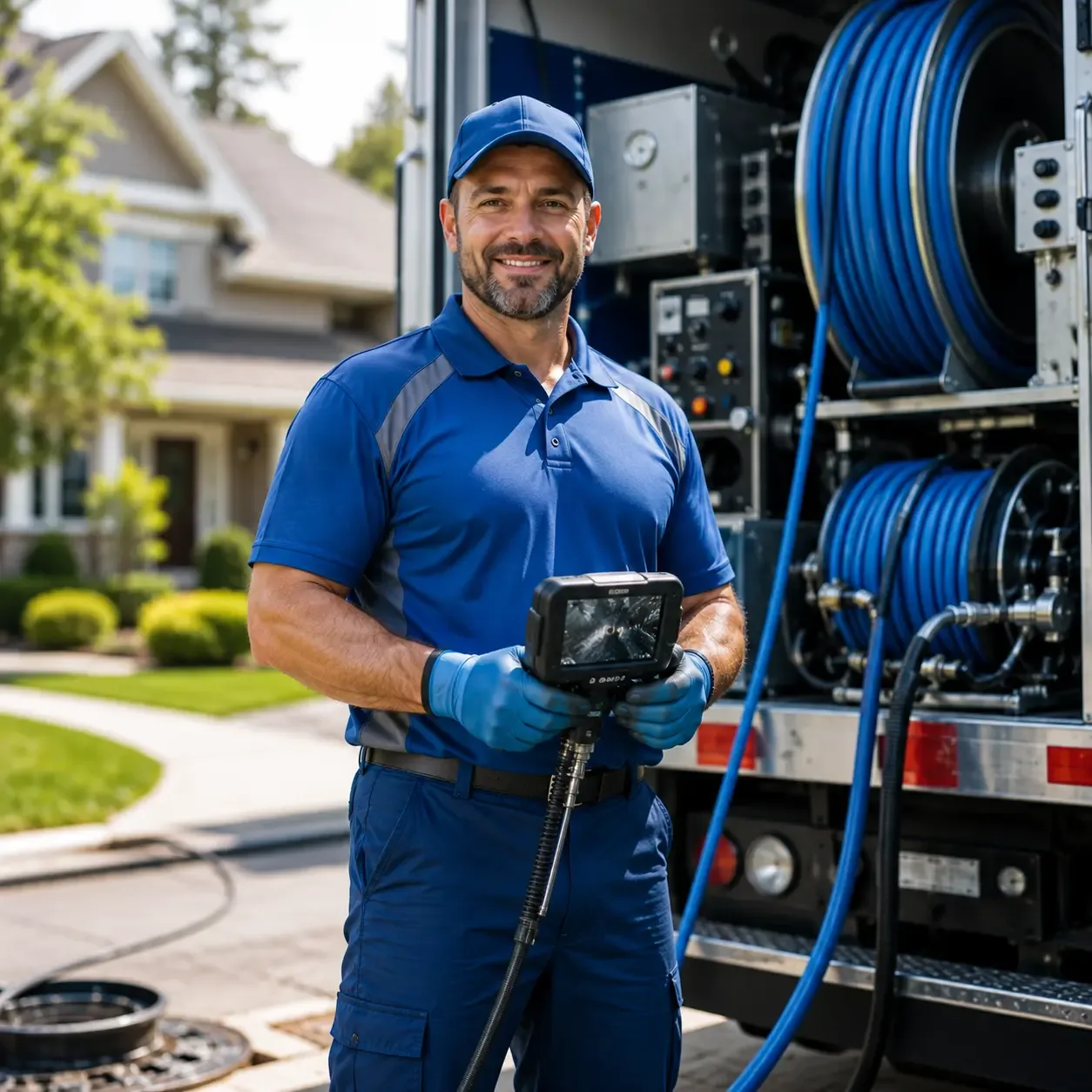 Local outdoor drain cleaning specialists in Cordova, NC